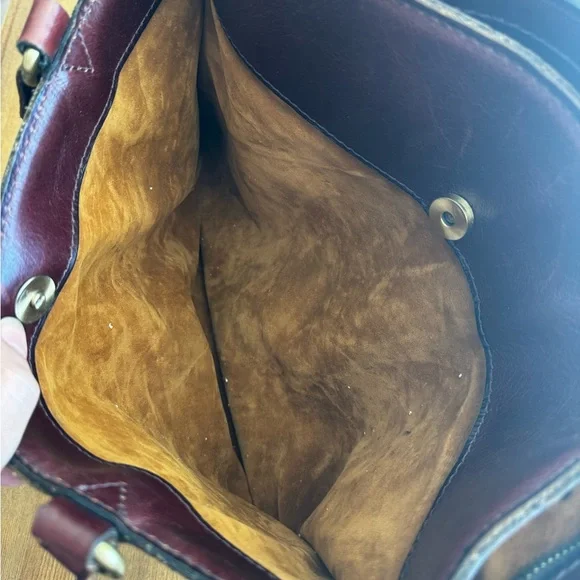 Patrica Nash Floral Leather Shoulder Bag